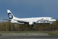 N794AS @ PANC - Alaska Airlines Boeing 737-400 - by Dietmar Schreiber - VAP