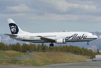 N768AS @ PANC - Alaska Airlines boeing 737-400 - by Dietmar Schreiber - VAP