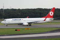 TC-JFO @ EDDL - Turkish Airlines, Boeing 737-8F2 (WL), CN: 29777/0309, Name: Edirne - by Air-Micha