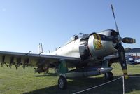 F-AZHK @ LFFQ - Douglas AD-4N (A-1D) Skyraider at the Meeting Aerien 2012, La-Ferte-Alais - by Ingo Warnecke