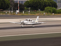 N499SF @ KSMO - N499SF arriving on RWY 21 - by Torsten Hoff