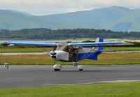 G-CCCM @ OBAN - Taxiing at Oban (Connel) airport. - by Jonathan M Allen
