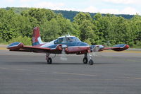 N400W @ 4B8 - Taxiing back to the ramp. - by Mark K.