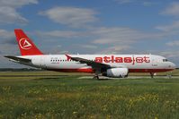OE-IBE @ LHBP - Atlas Air Airbus 320 - by Dietmar Schreiber - VAP