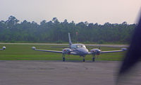 N382MB @ TCB - Parked at Treasure Cay Intl, taken behind the propeller of C6-BFO - by Murat Tanyel
