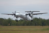 C-GGOK @ CYYG - Air Canada Express DHC 8-400 - by Andy Graf-VAP