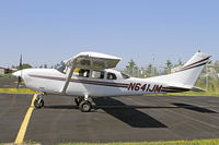 N641JM @ FHR - One of many visitors to Friday Harbor on a sunny Sunday. - by Duncan Kirk