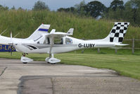 G-LUBY @ EGSV - Parked at Old Buckenham. - by Graham Reeve