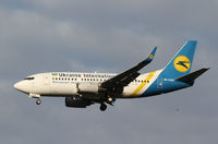 UR-GAW @ LOWW - Ukraine International Boeing 737 - by Thomas Ranner