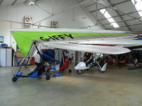 G-IFFY @ EGBK - In the hangar at Sywell