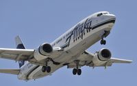 N754AS @ KLAX - Arriving at LAX at 24R - by Todd Royer