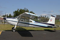 N981SC @ FHR - Prime parking for this Cessna 180 in the transient area - by Duncan Kirk
