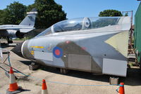 ZA325 @ EGMH - Tornado GR.1T cockpit section at Manston. - by moxy