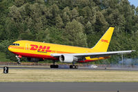 N768AX @ BFI - The unmistakable colors of DHL - by Duncan Kirk