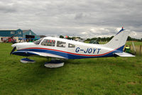 G-JOYT @ EICL - On display at the Clonbullogue Fly-in July 2012 - by Noel Kearney