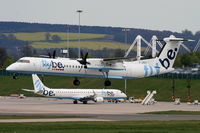 G-JEDT @ EGBB - flybe - by Chris Hall