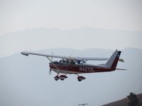 N4272L @ POC - Airbourne under hazy skies - by Helicopterfriend