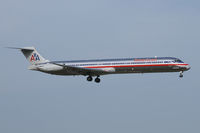 N9681B @ DFW - American Airlines landing at DFW Airport
