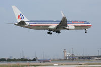 N386AA @ DFW - American Airlines Landing at DFW Airport - by Zane Adams
