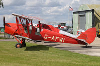 G-AFWI @ EGSV - Parked in the sun. - by Graham Reeve