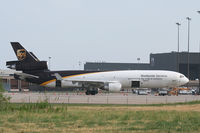 N256UP @ DFW - On the UPS ramp at DFW Airport