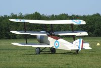 G-BWRA @ LFFQ - Sopwith (J. Penny) Triplane replica at the Meeting Aerien 2012, La-Ferte-Alais - by Ingo Warnecke