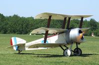 G-BWRA @ LFFQ - Sopwith (J. Penny) Triplane replica at the Meeting Aerien 2012, La-Ferte-Alais - by Ingo Warnecke