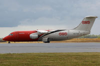OO-TAH @ ESOE - Taxing to the cargo apron