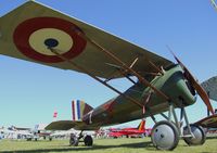 F-AZAO @ LFFQ - Morane-Saulnier A1 replica at the Meeting Aerien 2012, La-Ferte-Alais