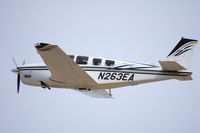 N263EA @ KOSH - Departing EAA Airventure/Oshkosh on 25 July 2012. - by Glenn Beltz
