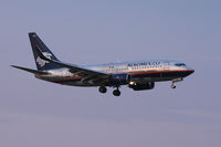 N855AM @ DFW - Landing at DFW Airport - by Zane Adams