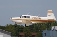 N79818 @ KOSH - Mooney M20E - by Mark Pasqualino