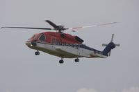 OY-HKA @ EHTX - This CHC Denmark helicopter arrived at het excellent Leaseweb Texel Airshow on July 28 2012. - by lkuipers