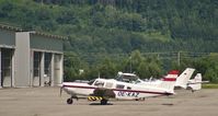 OE-KAZ @ LOWZ - The Piper is at  the busy but quiet apron of Zell am See. - by Jorrit de Bruin