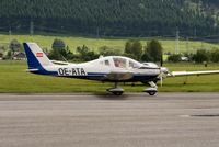OE-ATA @ LOWZ - The Tecnam just started to taxi to runway 08 at Zell Flugplatz for a fast and sunny takeoff. - by Jorrit de Bruin