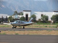 N308PA @ POC - Landing on 26L - by Helicopterfriend