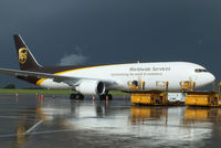 N316UP @ EGNX - United Parcel Service - by Chris Hall