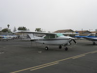 N5391V @ SZP - 1975 Cessna T210L TURBO CENTURION, Continental TSIO-520-R 310 Hp - by Doug Robertson