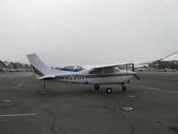 N5391V @ SZP - 1975 Cessna T210L TURBO CENTURION, Continental TSIO-520-R 310 Hp - by Doug Robertson