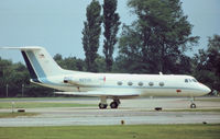 N25UG @ STN - Gulfstream II of Houston based United Gas Pipeline Company seen at Stansted in the Summer of 1978. - by Peter Nicholson