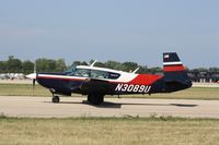 N3089U @ KOSH - Mooney M20K - by Mark Pasqualino