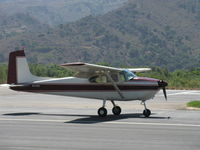 N5782B @ SZP - 1956 Cessna 182 SKYLANE, Continental O-470-S 230 Hp, taxi - by Doug Robertson