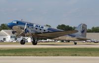 N28AA @ KOSH - Douglas DC-3A - by Mark Pasqualino