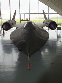 61-7962 @ EGSU - The only SR-71 on display outside the United States, displayed in the American Air Museum Duxford. - by Chris Hall