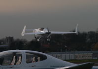G-ICON @ EGNE - late take off - by steve carradice