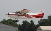 N418KM @ KOSH - Maule M-7-235C - by Mark Pasqualino