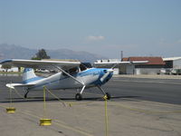 N1861C @ SZP - 1953 Cessna 170B, Continental C145 145 Hp, classic beauty, taxi - by Doug Robertson
