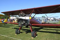 F-AZMZ @ LFFQ - Stearman E75 (partly altered with longer upper wing - probably for movie purposes) at the Meeting Aerien 2012, La-Ferte-Alais - by Ingo Warnecke