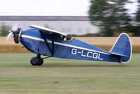 G-LCGL @ EGBR - Comper CLA7 Swift (Replica) at The Real Aeroplane Club's Summer Madness Fly-In, Breighton Airfield, August 2012. - by Malcolm Clarke