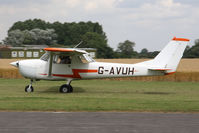 G-AVUH @ EGBR - Reims F150H at The Real Aeroplane Club's Summer Madness Fly-In, Breighton Airfield, August 2012. - by Malcolm Clarke